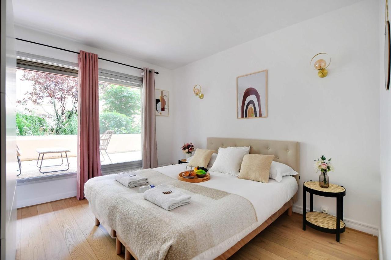Elegant Apartment - 2Br-6P - Tour Eiffel باريس المظهر الخارجي الصورة